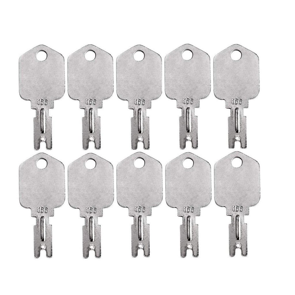 20PCS Ignition Key 166 186304 for Clark Crown Gradall Gehl Hyster Komatsu Yale