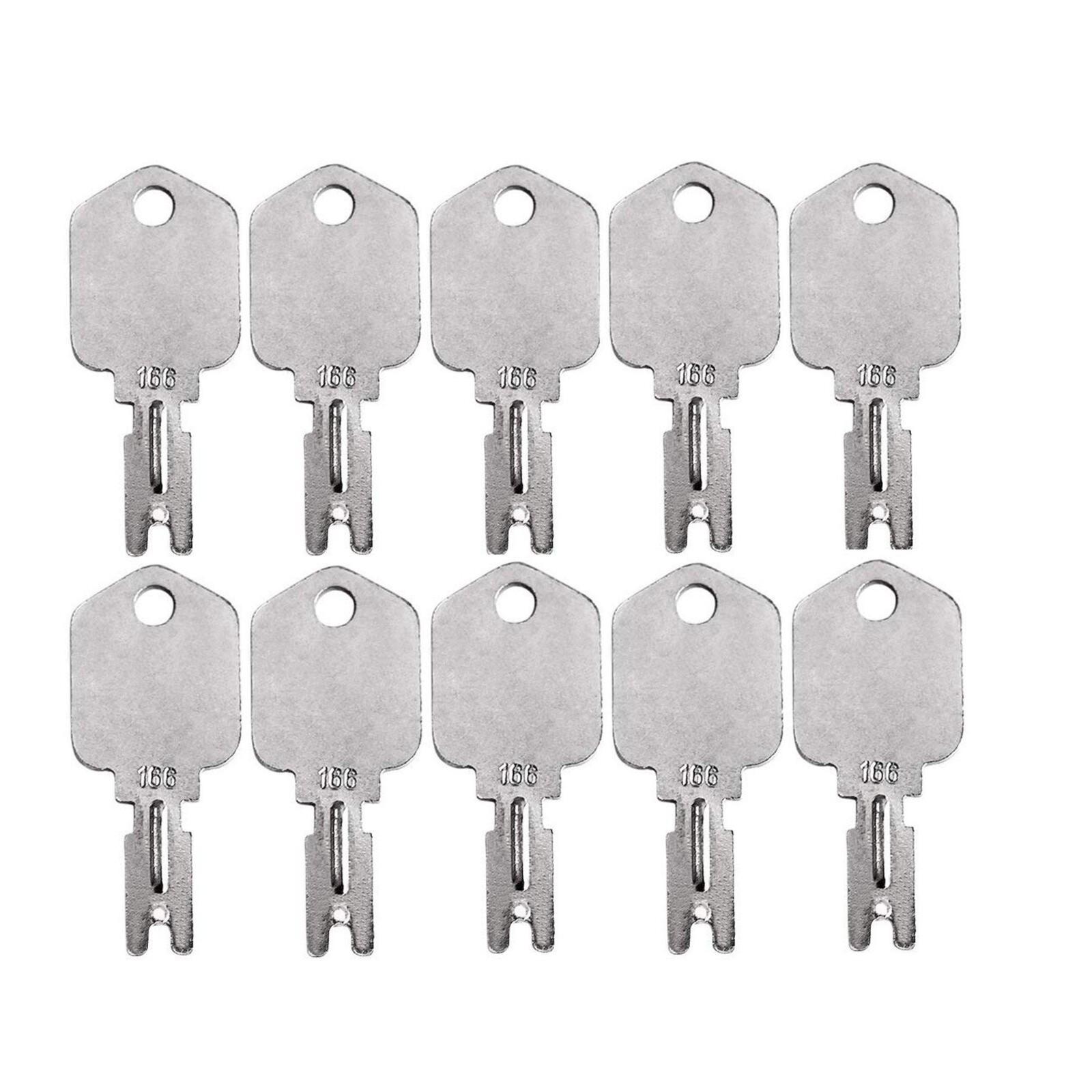 20PCS Ignition Key 166 186304 for Clark Crown Gradall Gehl Hyster Komatsu Yale