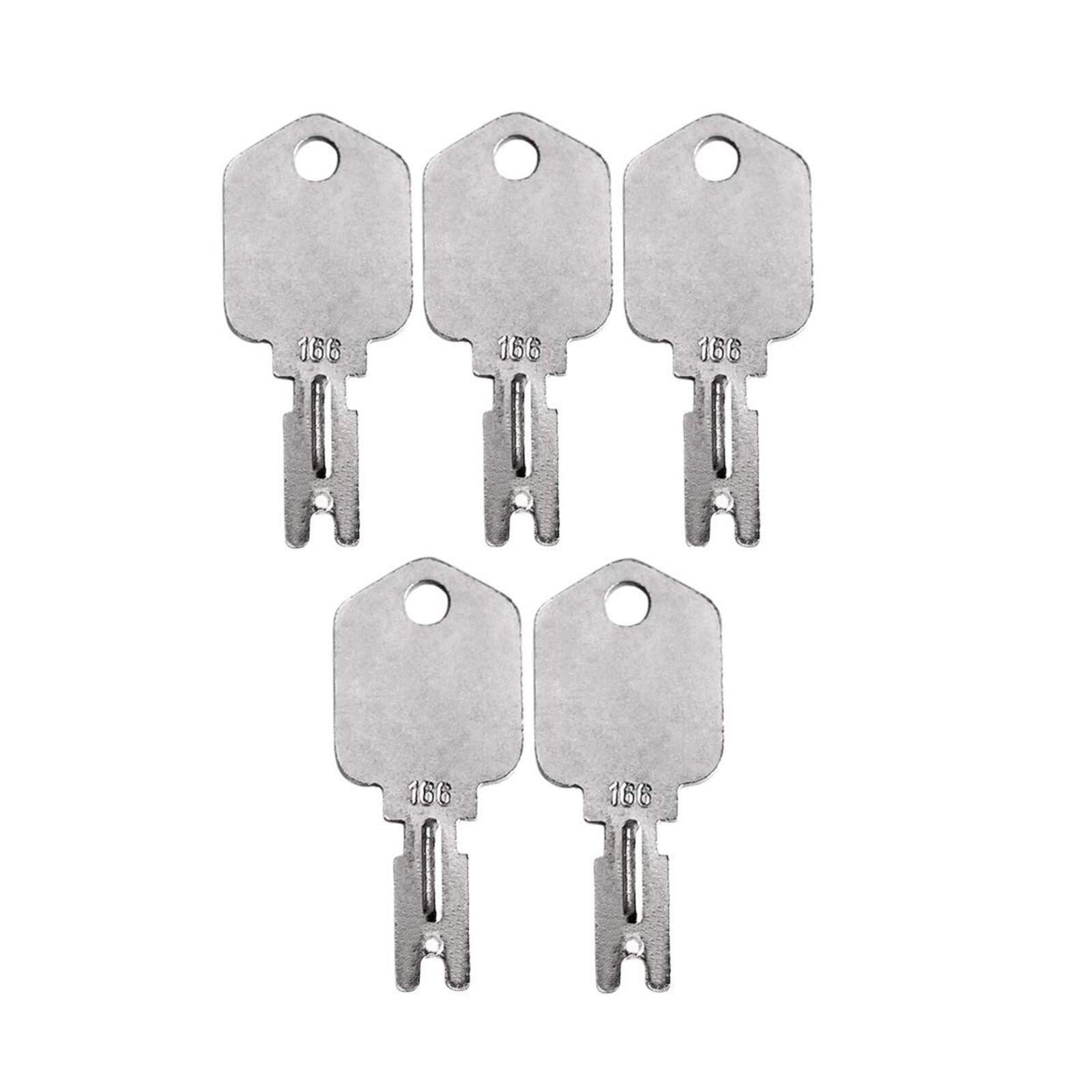 20PCS Ignition Key 166 186304 for Clark Crown Gradall Gehl Hyster Komatsu Yale