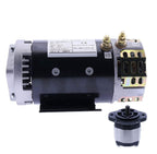 24V Electric Motor 40844GT w/ Hydraulic Pump 96193GT Compatible with Genie Lifts