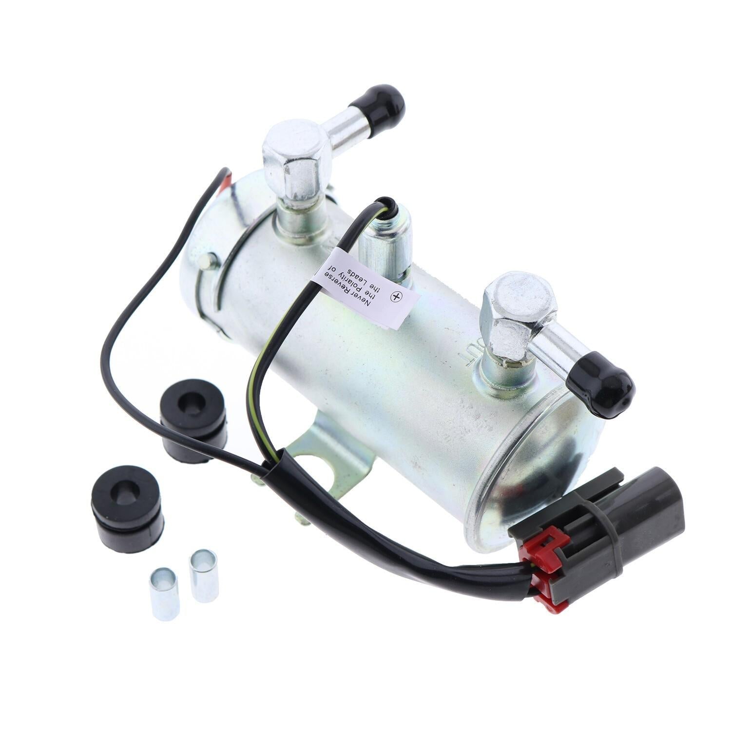 24V Electric Universal Petrol Fuel Pump Facet Silver Style Tractor