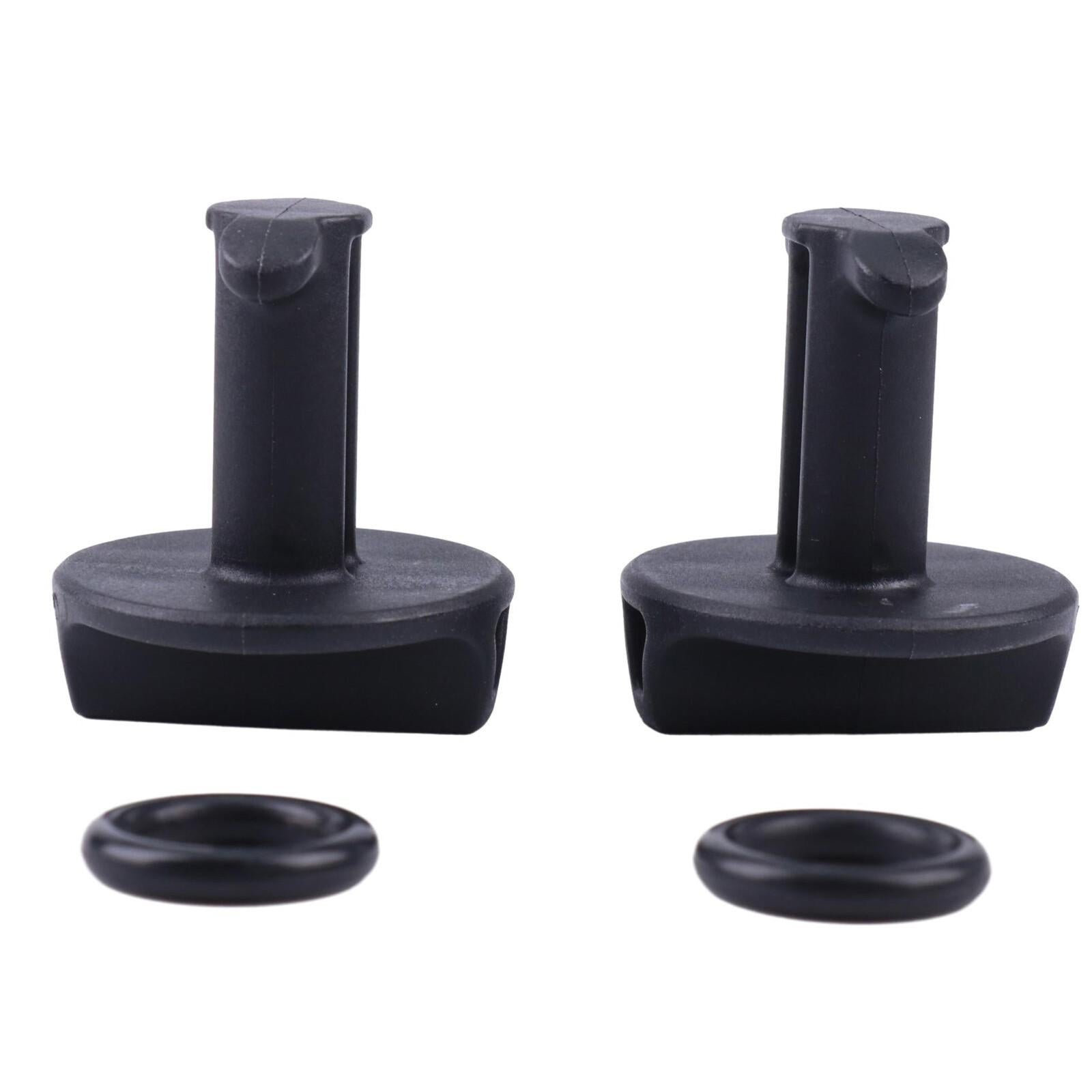 2PCS Air Filter Cover Locks And Orings for Kawasaki 92210-1730 & 92055-7025