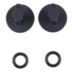 2PCS Air Filter Cover Locks And Orings for Kawasaki 92210-1730 & 92055-7025