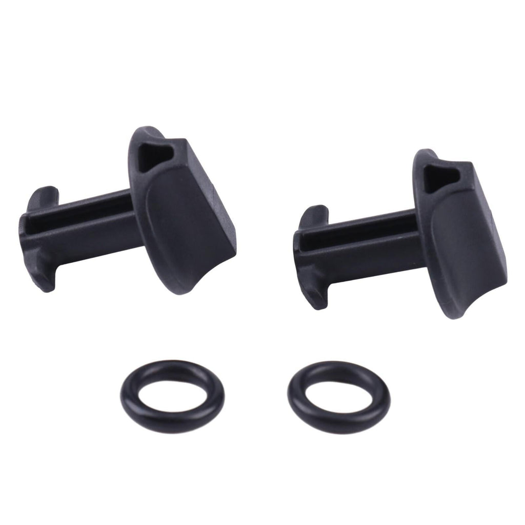 2PCS Air Filter Cover Locks And Orings for Kawasaki 92210-1730 & 92055-7025