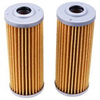2PCS Fuel Filter Element 49019-0026 for 2016 - 2025 Kawasaki Mule PRO DX DXT
