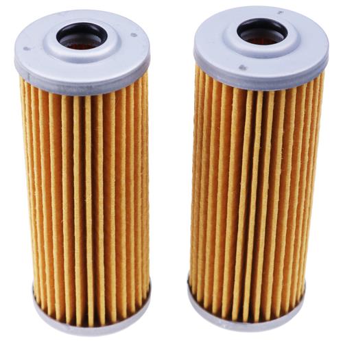 2PCS Fuel Filter Element 49019-0026 for 2016 - 2025 Kawasaki Mule PRO DX DXT