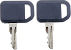 2PCS Ignition Key AM131841 for John Deere Gator Bobcat Gehl Heavy Equipment