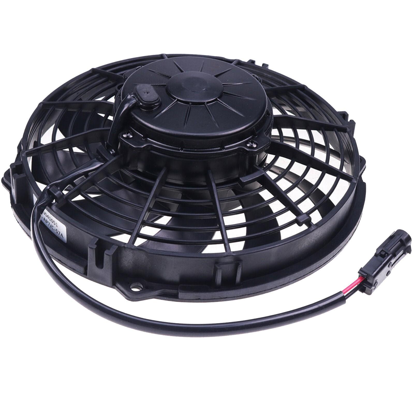 2PCS New Automotive 30100435 10" Low Profile Fan - Pull / Curved
