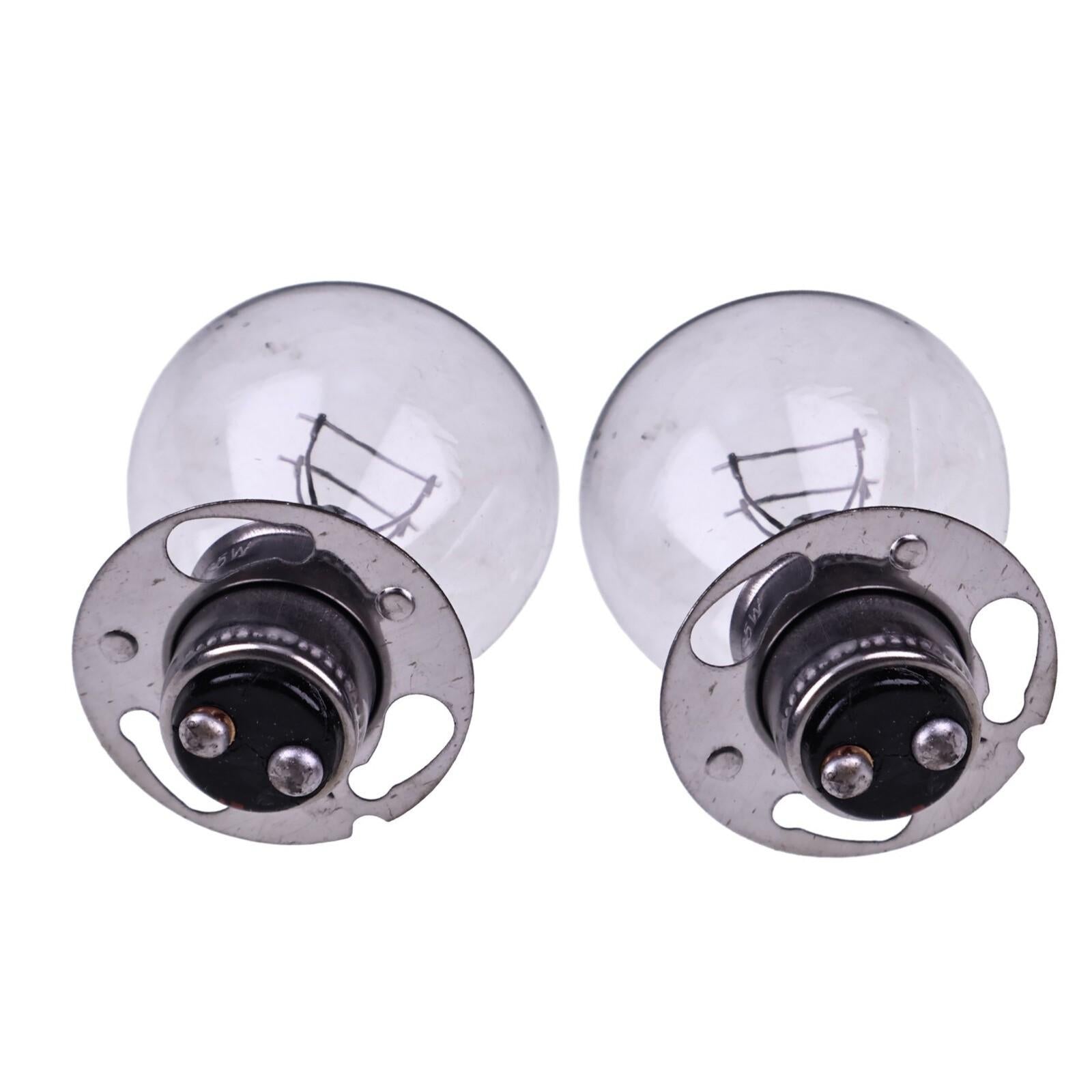 2PCS New Headlight Bulbs for Kubota L175 L1500 L225 L345 Tractor 12V,35/35W