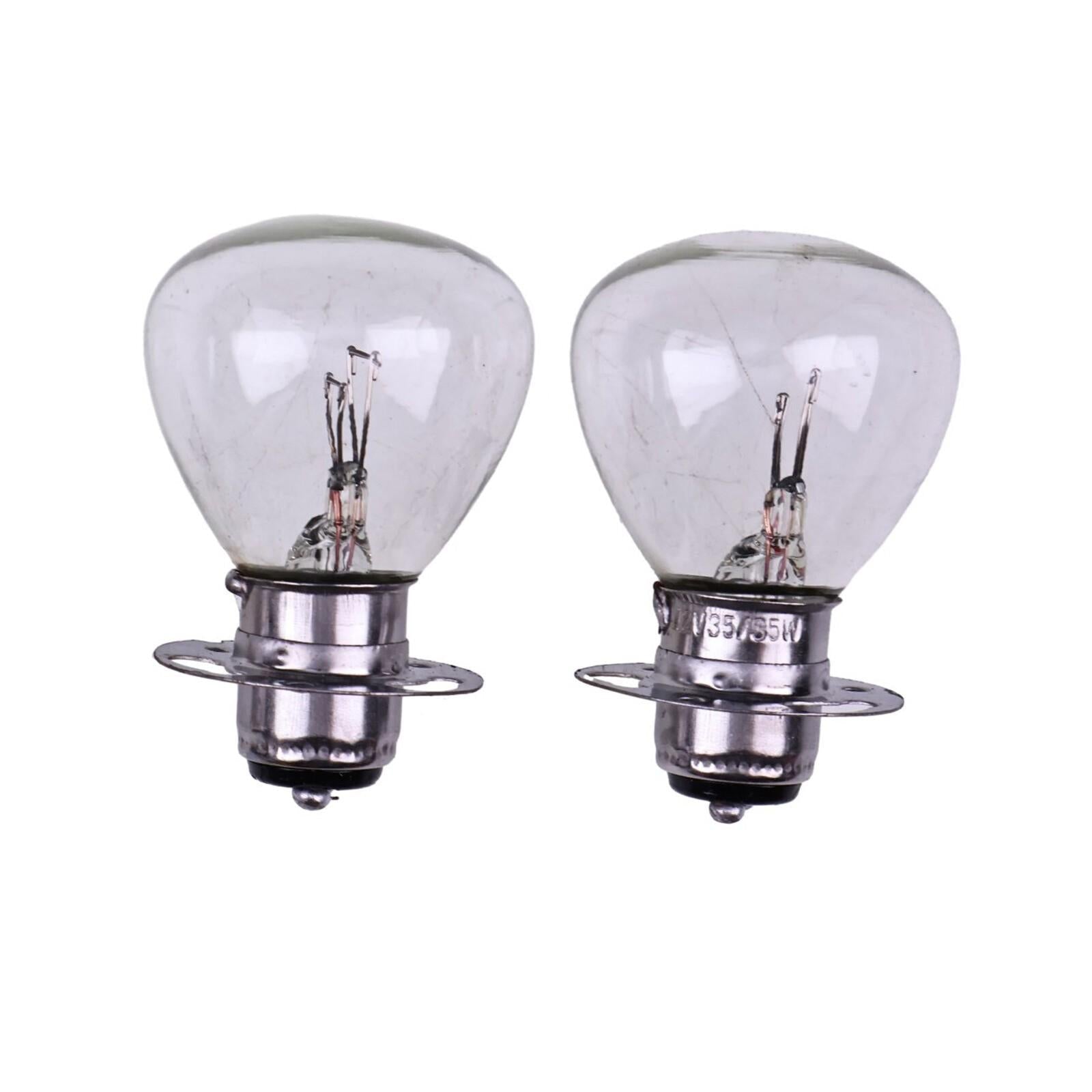 2PCS New Headlight Bulbs for Kubota L175 L1500 L225 L345 Tractor 12V,35/35W