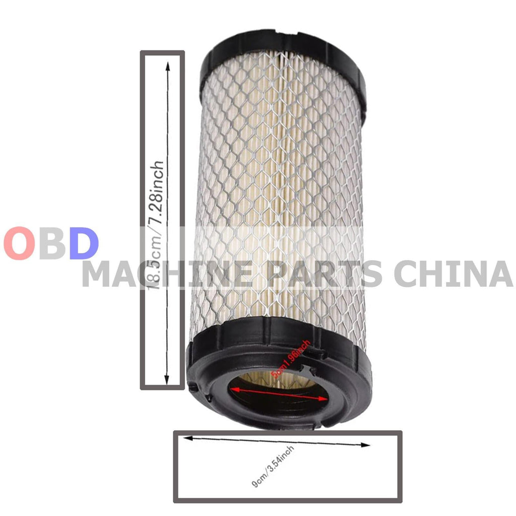 2PK Air Filter 6A10082632 for Kubota  BX1880 BX2360 BX2370 &More B, BX Series
