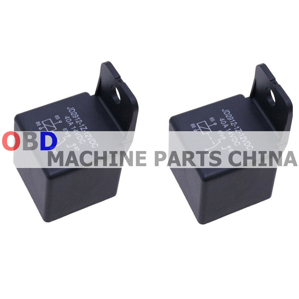 2PK For Bobcat 7374708 12V 5-Terminal Sealed Waterproof Starter Relay