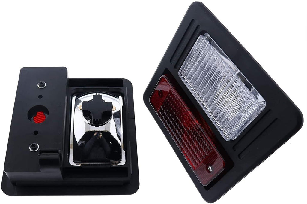 2X Back Tail Red Rear Light Assembly 6670284 for Bobcat 751 753 763 773 863 963