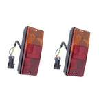 2X Rear Turn Signal Light 7308796 for Bobcat S100 S450 S510 S530 S550 S595 S630