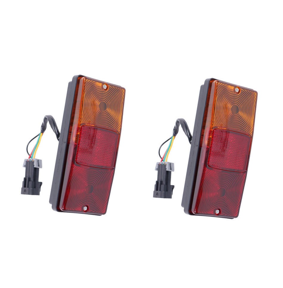 2X Rear Turn Signal Light 7308796 for Bobcat S100 S450 S510 S530 S550 S595 S630