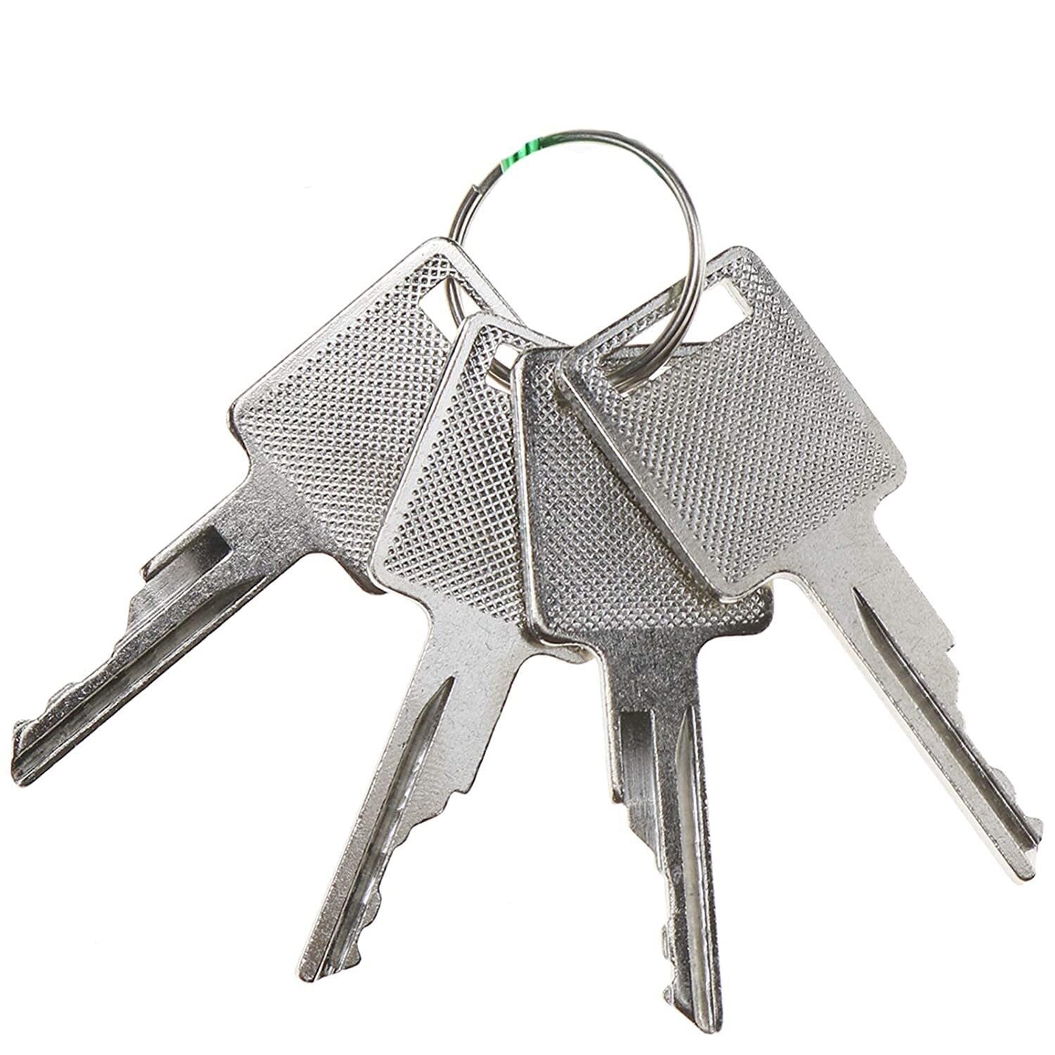 4 Cut Ignition Keys For Case 1838 1840 1835B 1835C 1845B 184 Skid Steer Loader