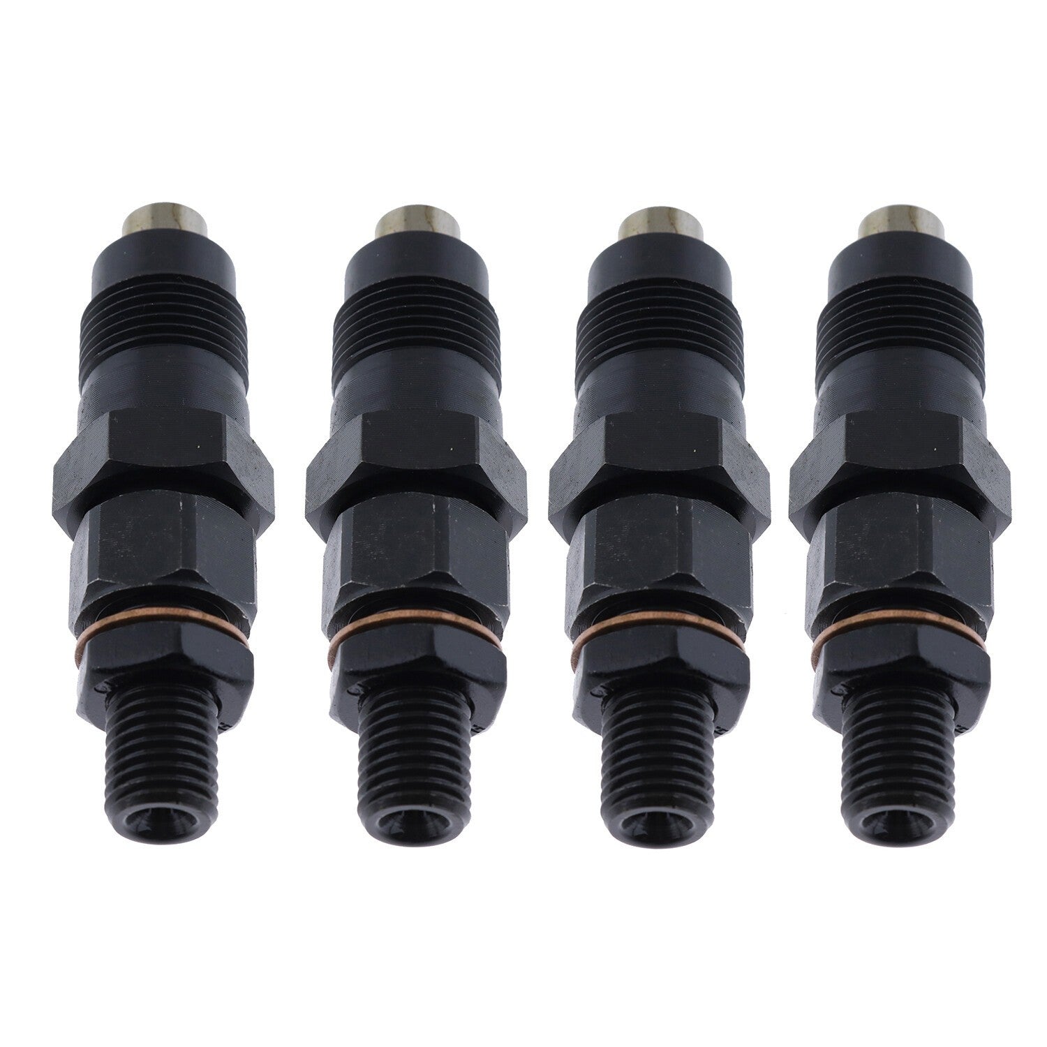 4 PCS Fuel Injectors for Kubota ZD25F ZD28 ZD28F ZD326P ZD326RP ZD326S ZD331