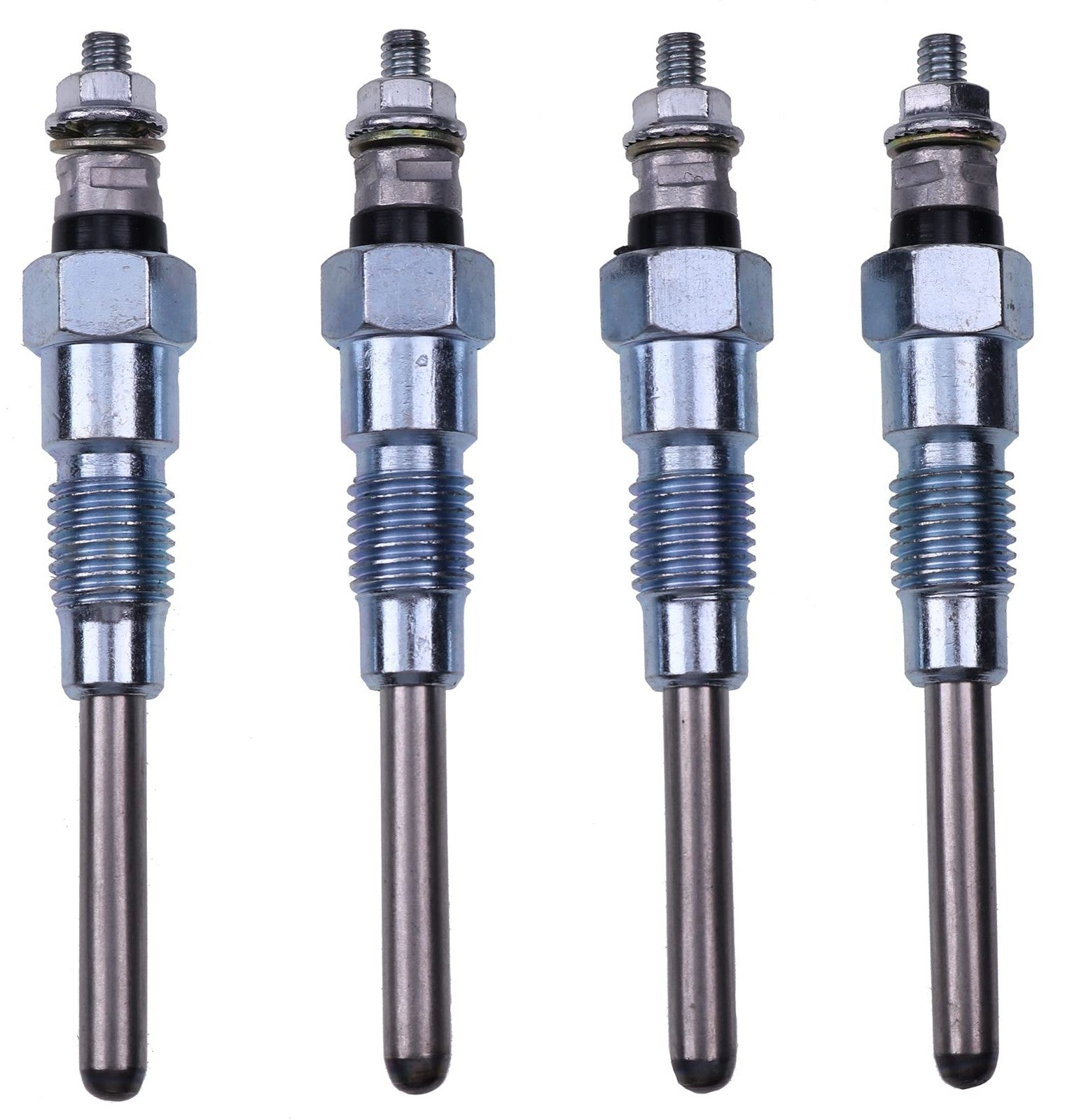 4 PCS Glow Plug 16415-65512 for Kubota M9000DTM M9000DTMC M9000HD M9000HDC