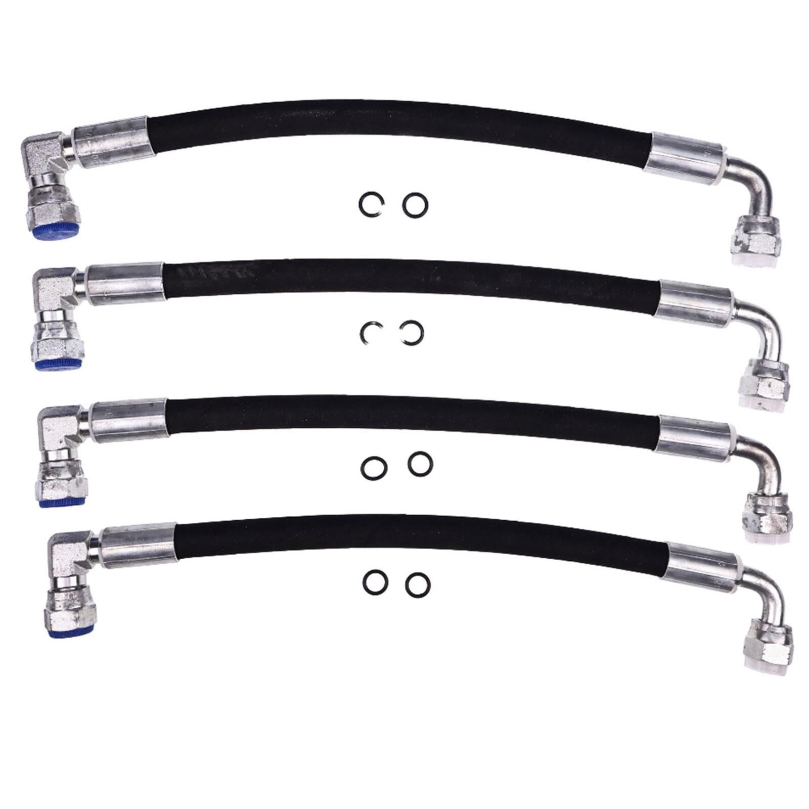4PCS AW29374 5800psi Xtreme-Duty Hydraulic Hoses for John Deere AW29374