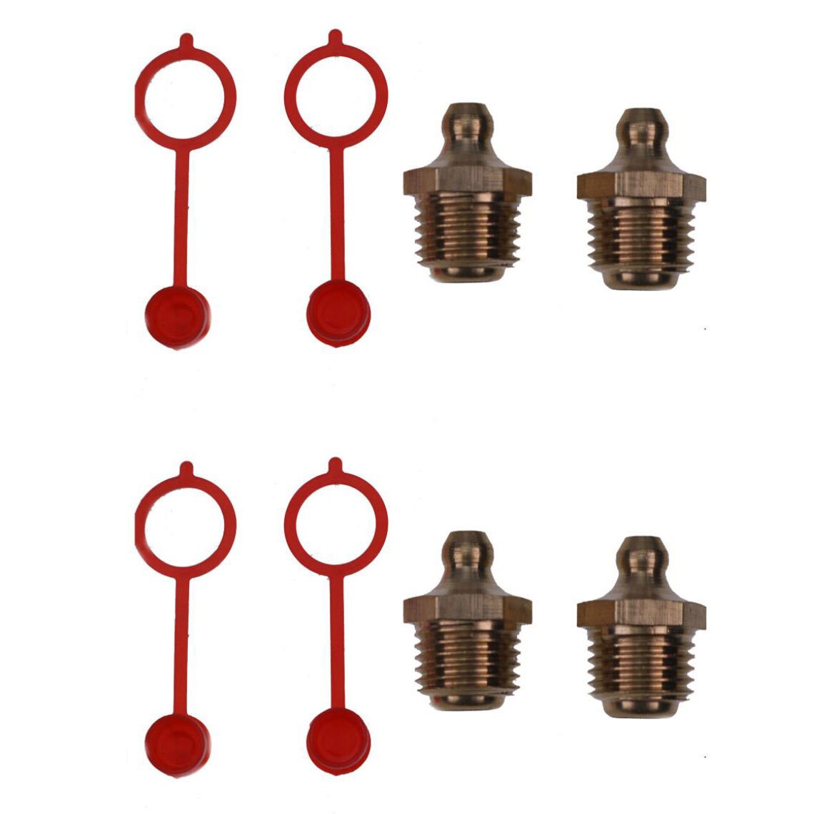 4PCS For Bobcat 751 753 763 773 843 853 863 864 Skid Grease Zerk Fitting 743332