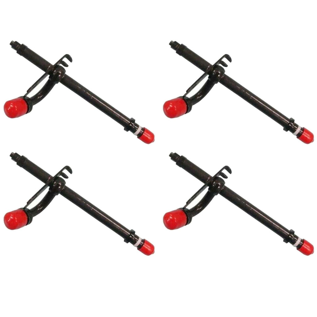 4PCS Fuel Injector for Case 455B 1845 1845S 480C 580C 584C 585C 586C