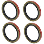 4PCS Skid Steer Axle Seal for Bobcat 6658228, 751 753 763 773 7753 873 963 S595