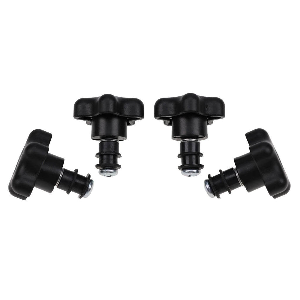 4PCS Top Window Knob Kit 6681614 for Bobcat T110 T140 T180 T190 T200 T250 T300