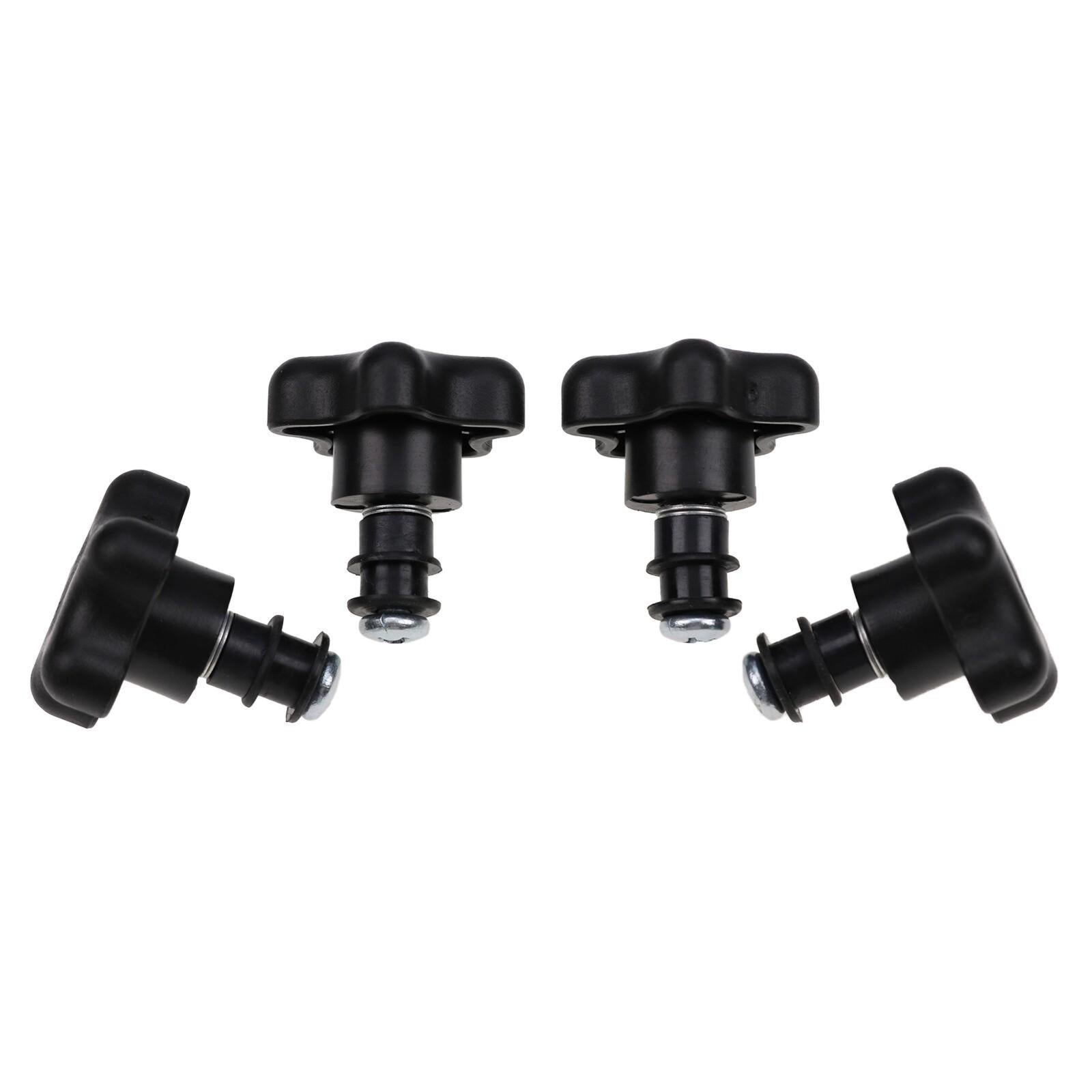 4PCS Top Window Knob Kit 6681614 for Bobcat T110 T140 T180 T190 T200 T250 T300