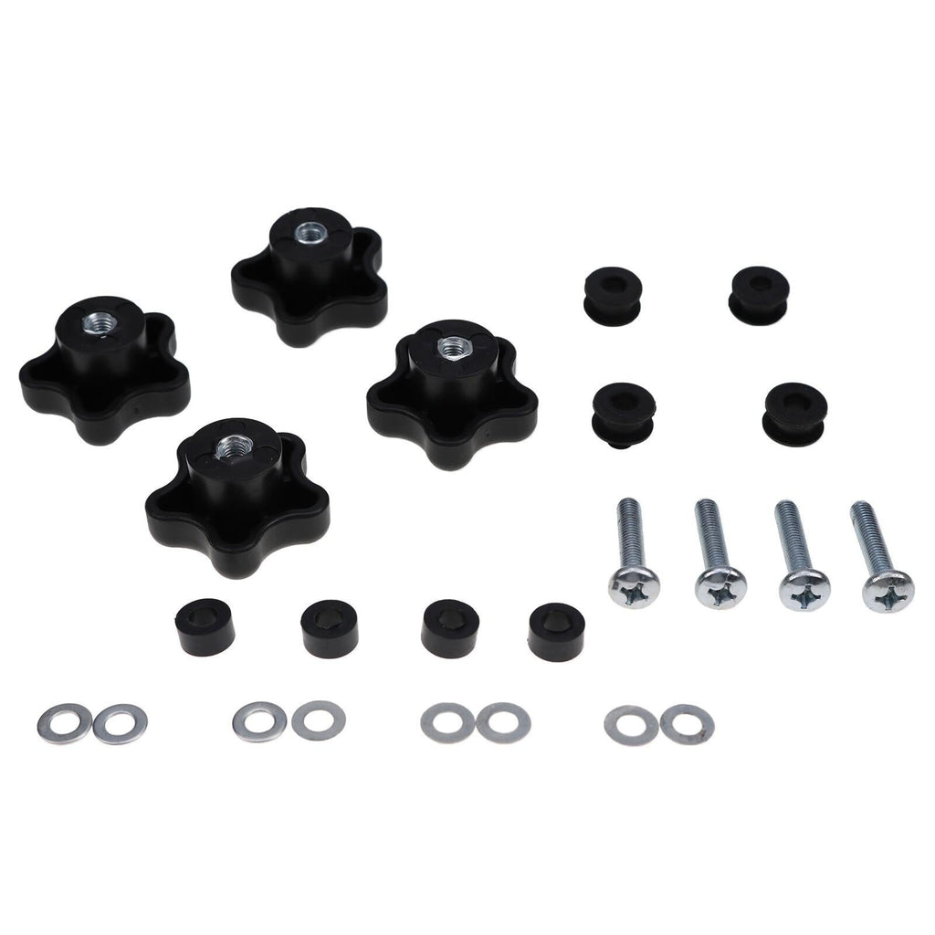 4PCS Top Window Knob Kit 6681614 for Bobcat T110 T140 T180 T190 T200 T250 T300