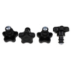 4PCS Top Window Knob Kit 6681614 for Bobcat T110 T140 T180 T190 T200 T250 T300