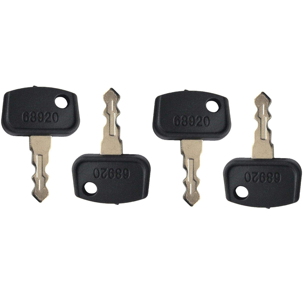 4X 68920 Ignition Keys PL501-68920 for Kubota RTV-X1100C RTV900G RTV500 RTV900R6