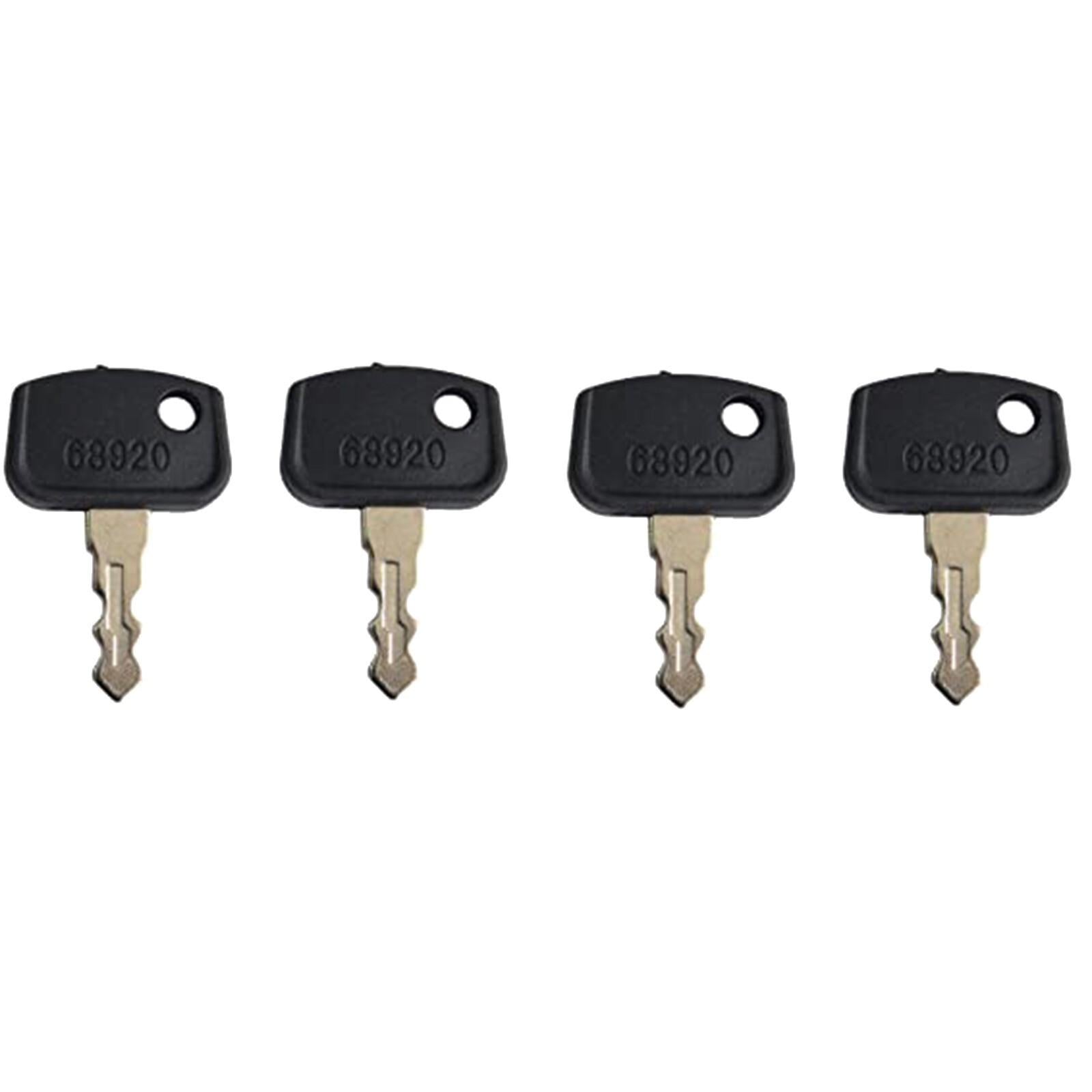 4X 68920 Ignition Keys PL501-68920 for Kubota RTV-X1100C RTV900G RTV500 RTV900R6