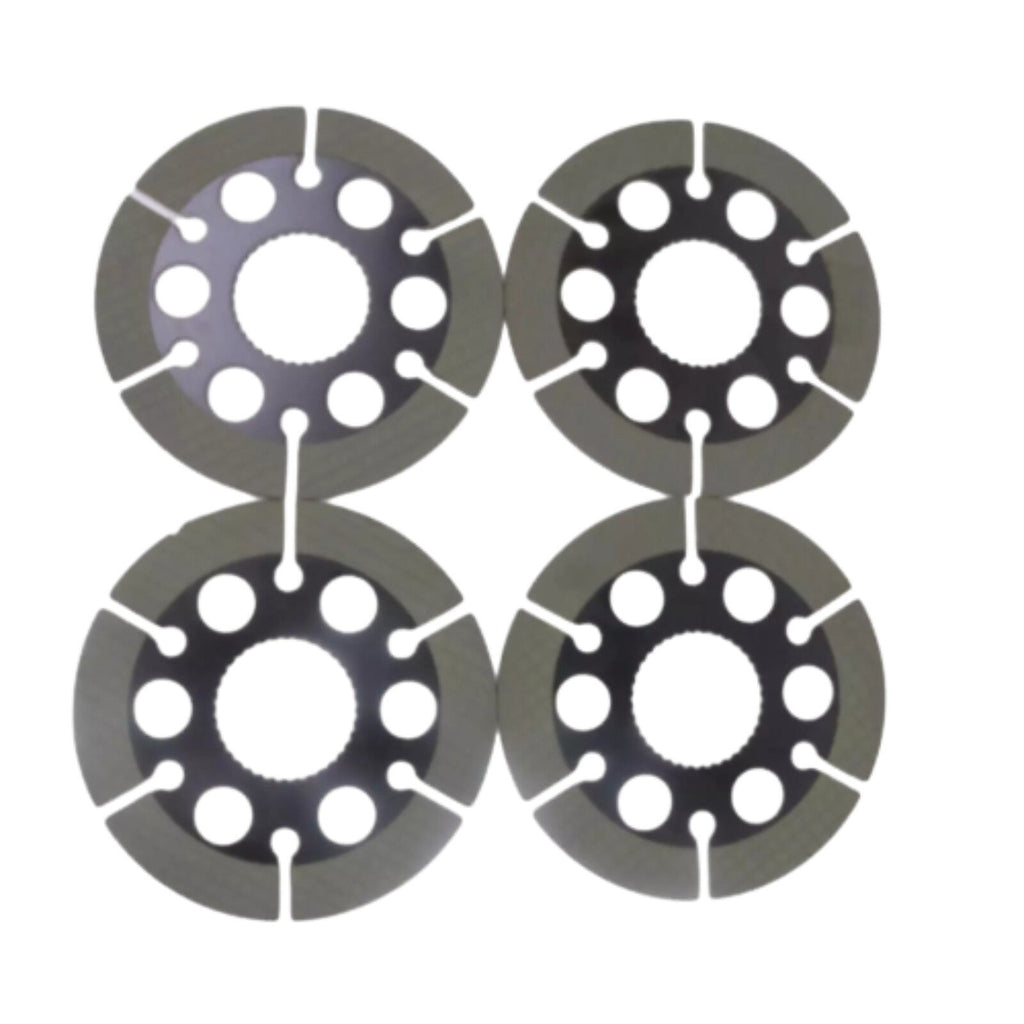 4X Brake Disc 237021A1 for Case 580L 580M 580SL 580SM 580SM+ 585G 586G 588G