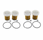 4X Fuel Filter with O-Rings 6A320-59930 for Kubota RTV900 RTV-X900 RTVX1100CW
