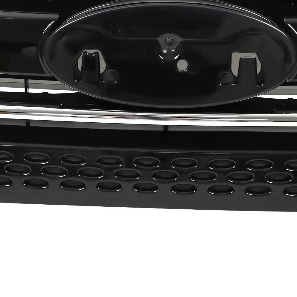 BB53-8200 Gloss Black Front Upper&Lower Grill Grille For 2011-2015 Ford Explorer