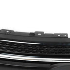 BB53-8200 Gloss Black Front Upper&Lower Grill Grille For 2011-2015 Ford Explorer