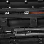 BB53-8200 Gloss Black Front Upper&Lower Grill Grille For 2011-2015 Ford Explorer