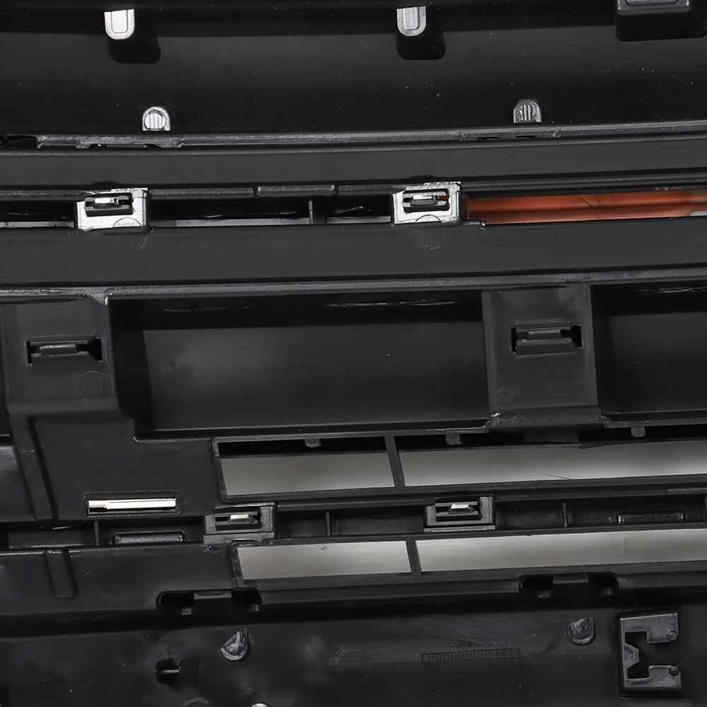 BB53-8200 Gloss Black Front Upper&Lower Grill Grille For 2011-2015 Ford Explorer