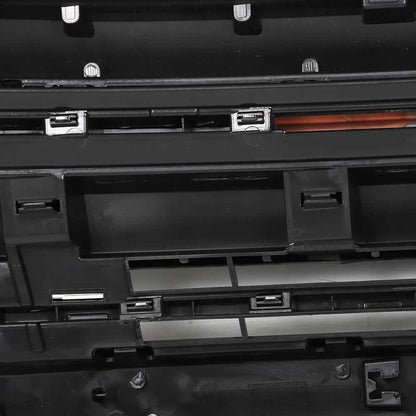BB53-8200 Gloss Black Front Upper&Lower Grill Grille For 2011-2015 Ford Explorer