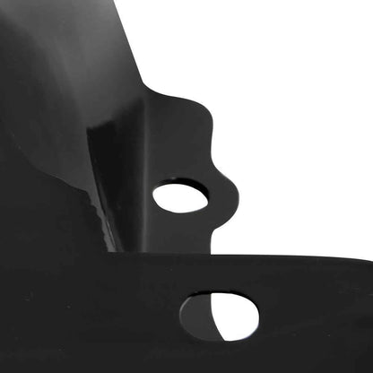 Exhaust Tips / Bezels Gloss Black For Chevy Silverado 1500 GMC Sierra 1500 19-23