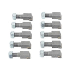 Stump Grinder Teeth 2-7/8"Lx3/4"W for Baumalight Shaver JCB Bradco - 10 pack