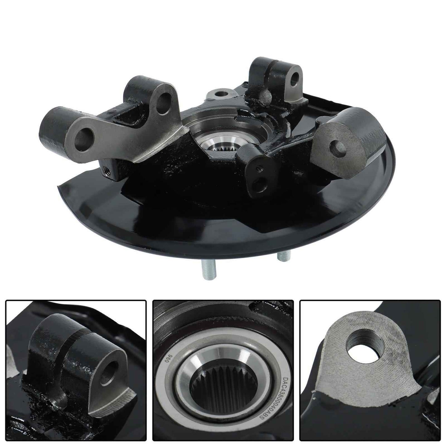 Front LH Steering Knuckle & Hub Bearing Assy For Mitsubishi Outlander 2007-2018