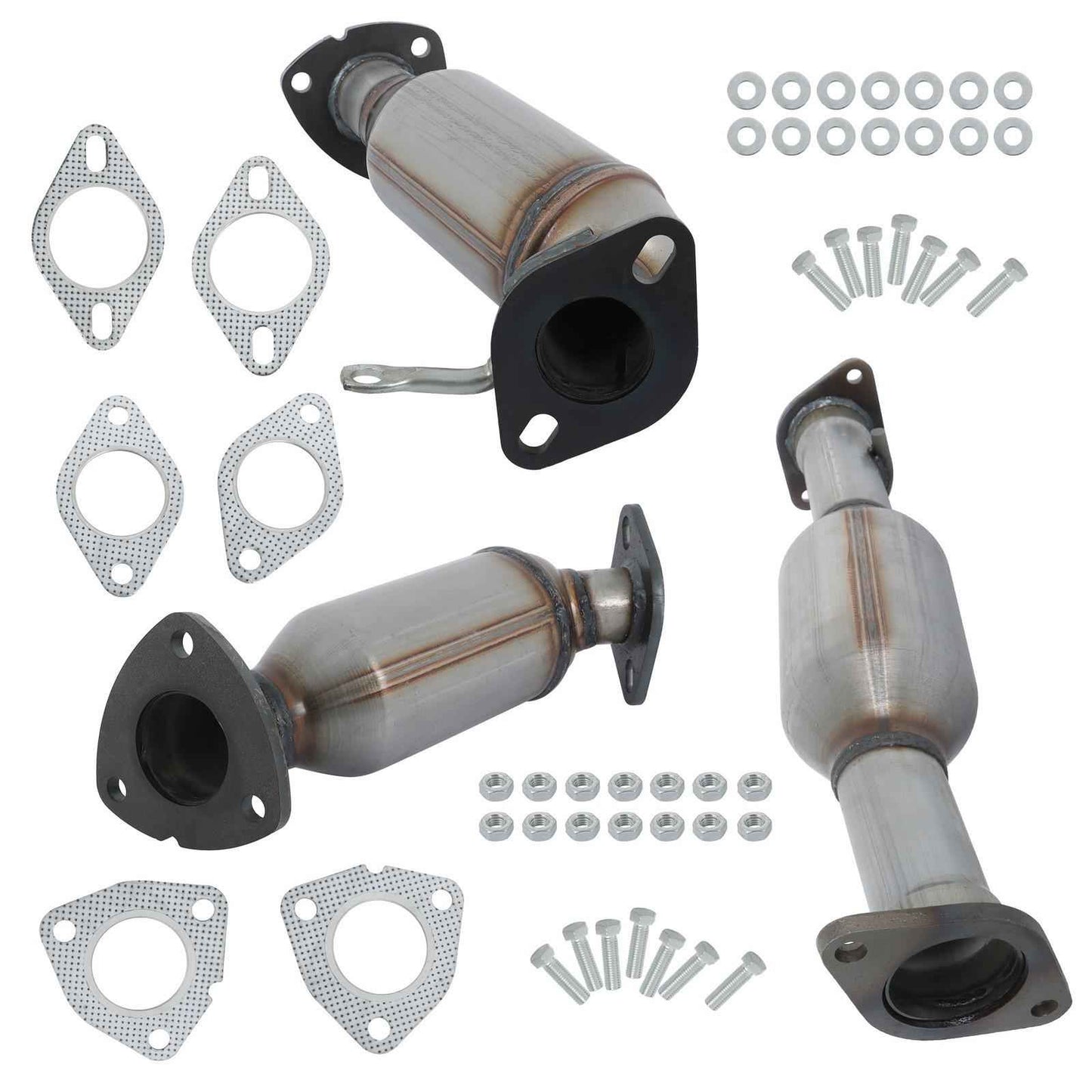 3Pcs Catalytic Converter Set For Buick Enclave/Chevy Traverse/GMC Acadia 2009-17