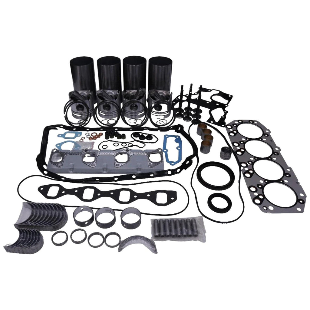 Overhaul Rebuild Kit for Isuzu Engine 4JB1 4JB1T 2.8L Bobcat Loader 1213 843 853