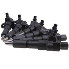 6X Fuel Injector 9430611425 1-15300250-2 for Isuzu 6BD1 Hitachi EX120-2 EX200-2