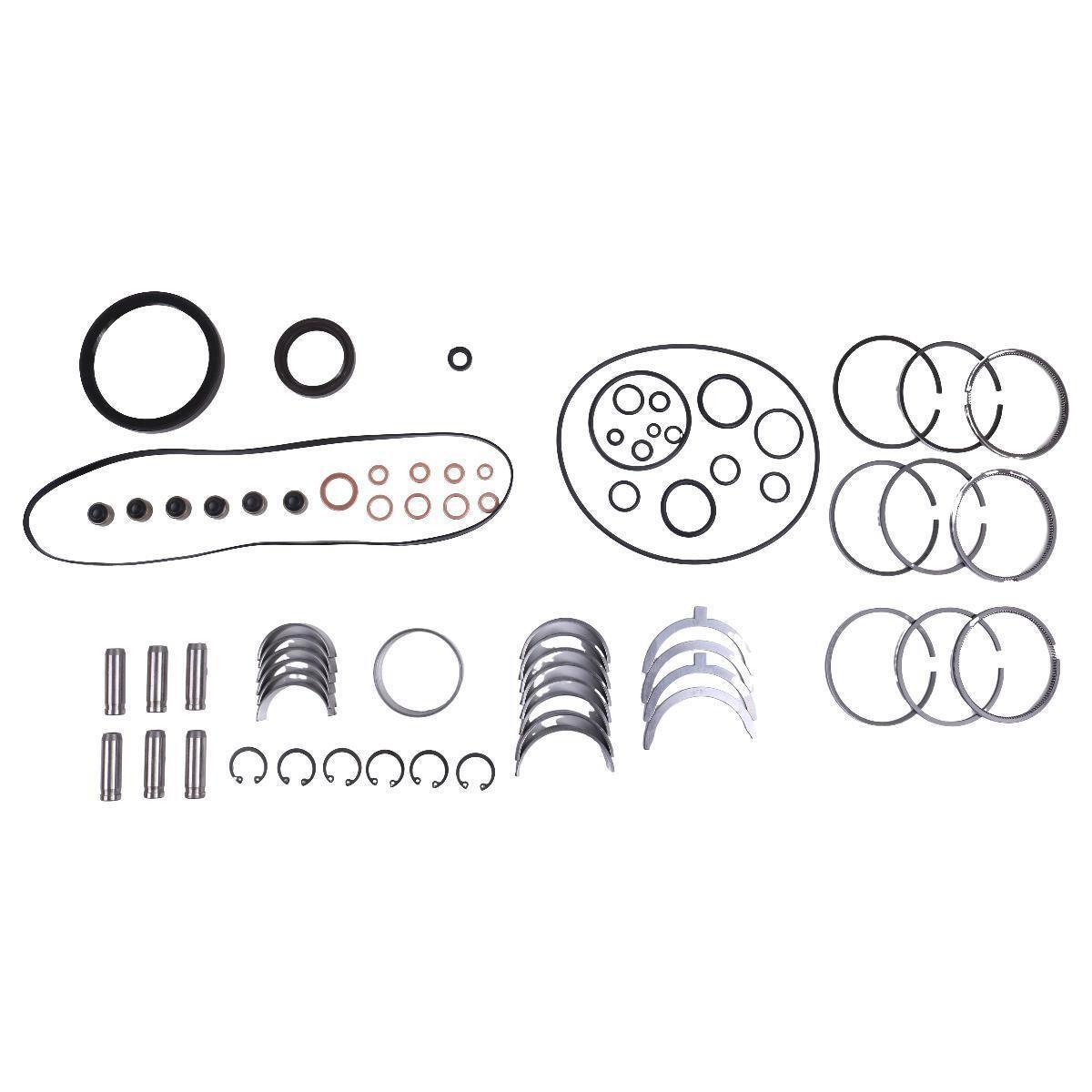 Overhaul Rebuild Kit 16224-21110 1590121050 for Kubota D905 Engine B1600 B1700DT