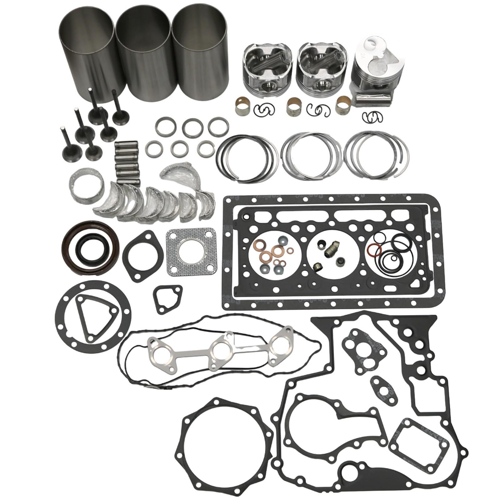 Overhaul Rebuild Kit for Kubota D902 D902-ES02 Excavator KX41-3 Tractor BX25