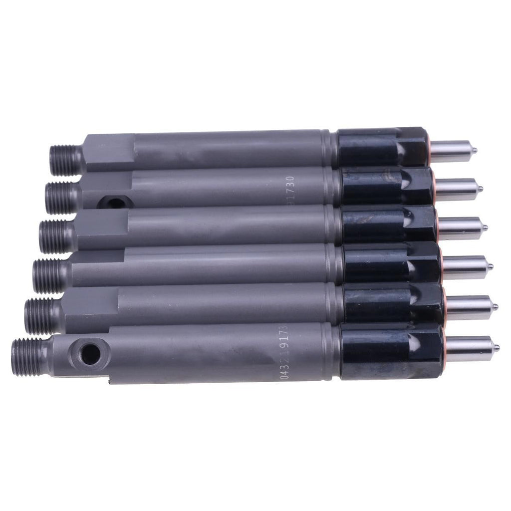 6X Fuel Injector VOE479443 VOE8112303 0432191730 for Volvo EC340 EC390 L150
