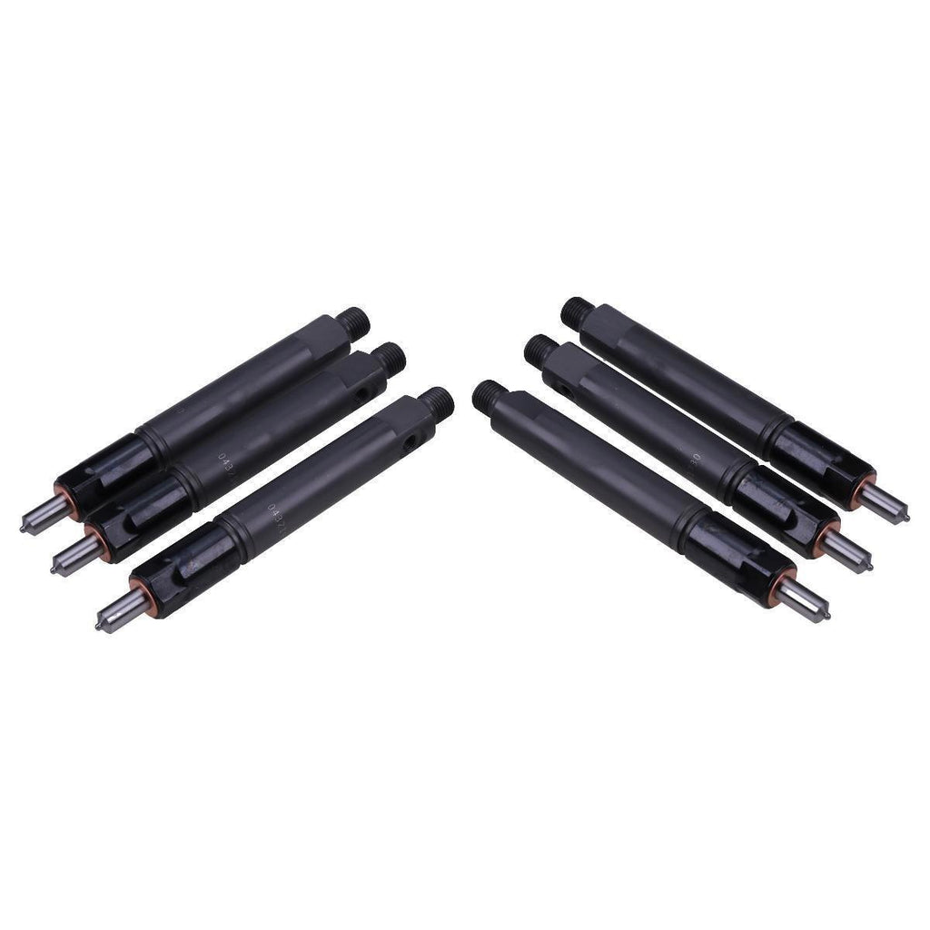 6X Fuel Injector VOE479443 VOE8112303 0432191730 for Volvo EC340 EC390 L150