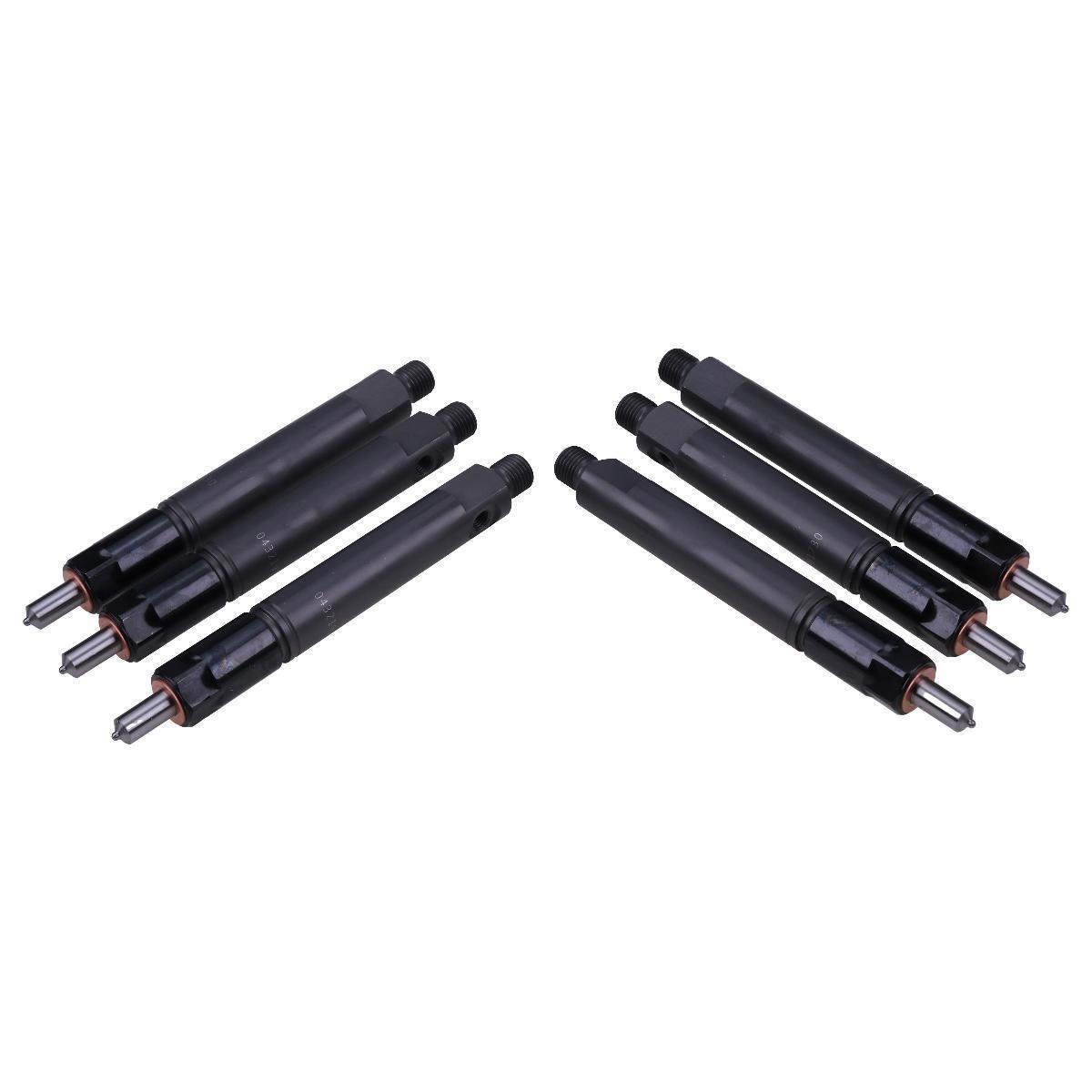 6X Fuel Injector VOE479443 VOE8112303 0432191730 for Volvo EC340 EC390 L150
